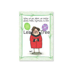 leanin' tree what's really important in life birthday card