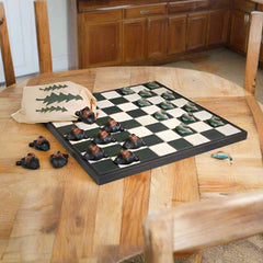 lodge checkers game board