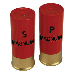 magnum shotgun shells salt & pepper shakers