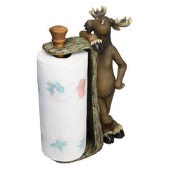 moose paper towel holder