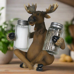 moose salt & pepper shakers