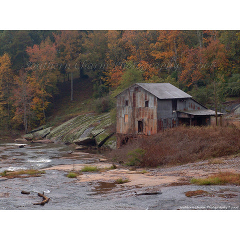 Old Anderson Grist Mill Print