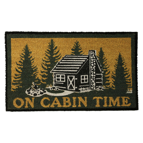 On Cabin Time Coir Door Mat