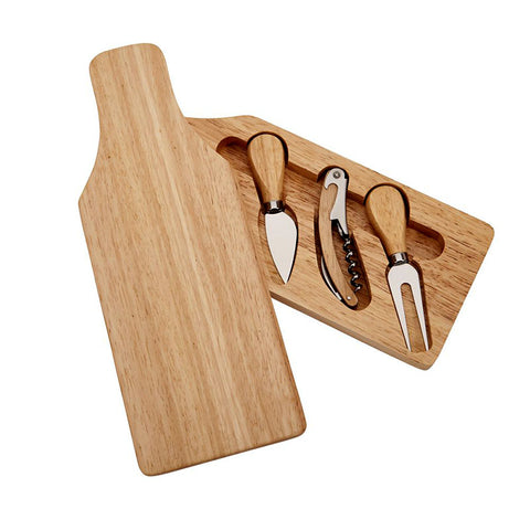 Paddle Shaped Cheeseboard with Utensils