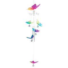 rainbow butterfly windchimes