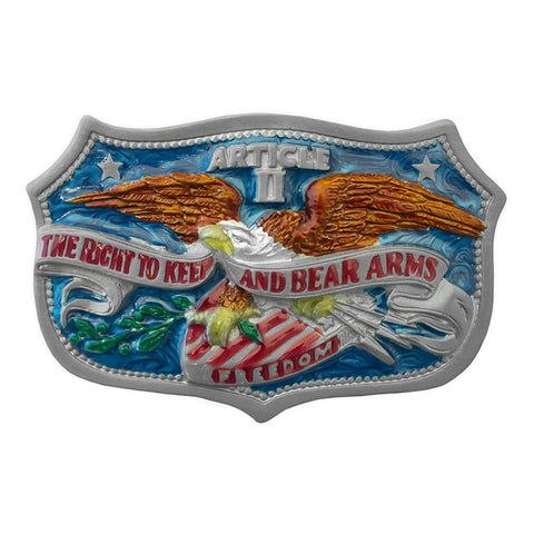 Right To Keep & Bear Arms Belt Buckle