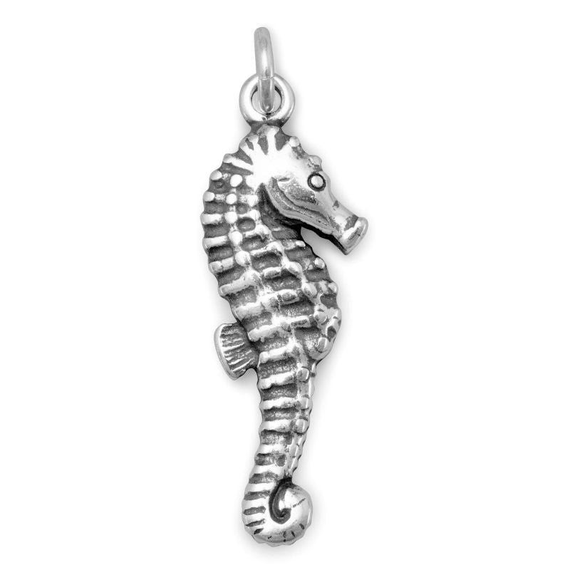 seahorse bracelet or necklace charm pendant