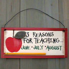 three reasons for teaching plaque