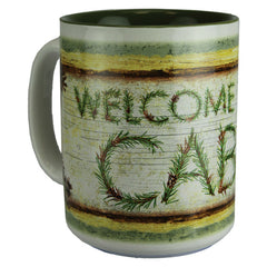 welcome to the cabin beverage mug